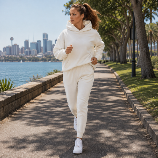 Hooded Jogging Set | Sweatshirt & Joggers Loungewear