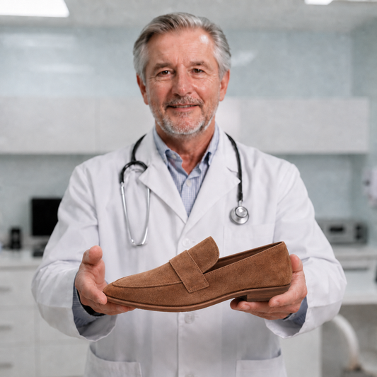 Orthopedic Suede Loafers | Cushioned Soft Slip-On Loafers