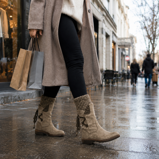 Ankle Boots | Orthopedic Suede Memory-Foam Boots