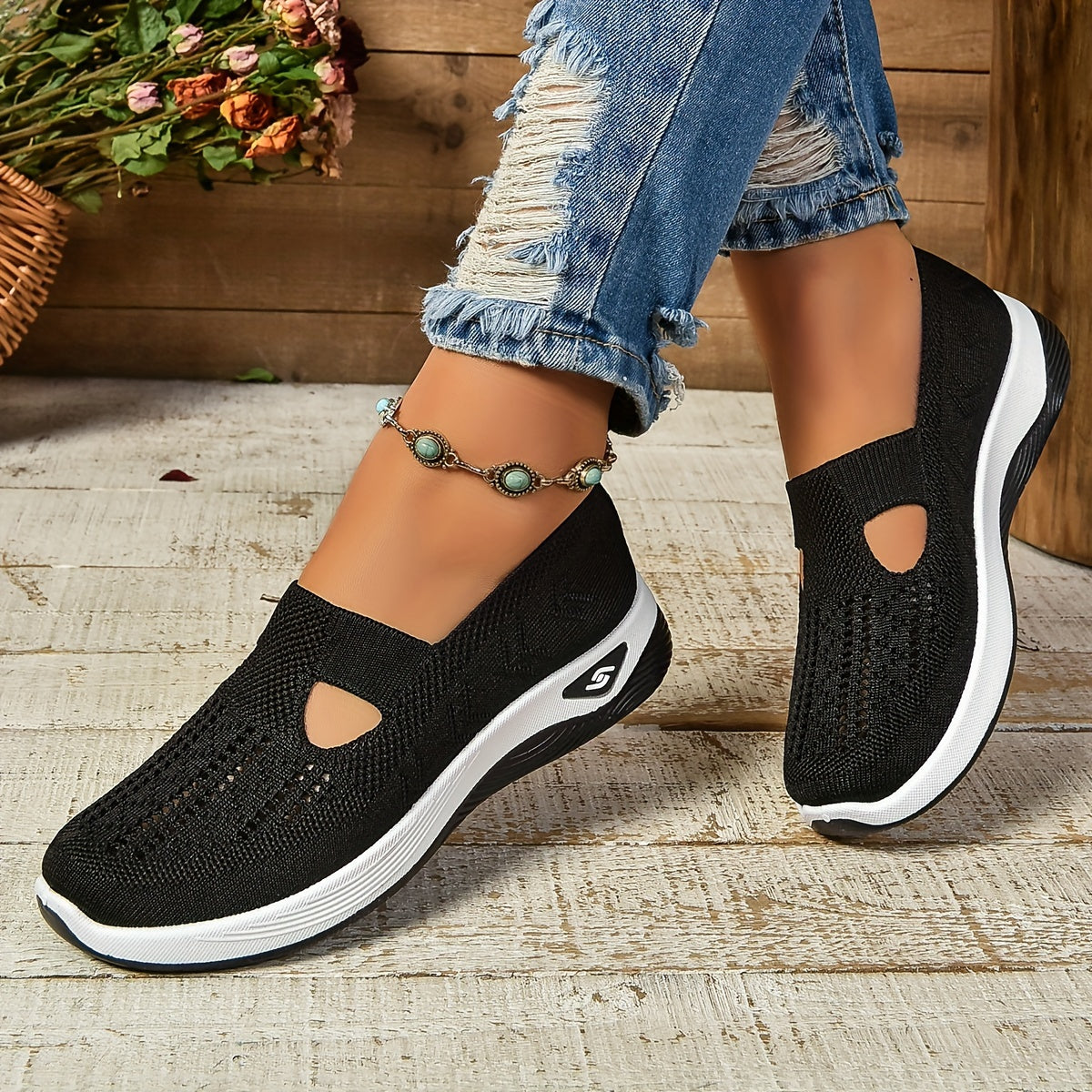 Orthopedic Slip-On Shoes | Cushioned Comfort Everyday Shoes