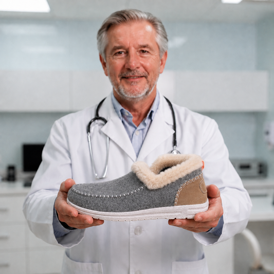 Slippers | Orthopedic Fleece-Lined House Slippers