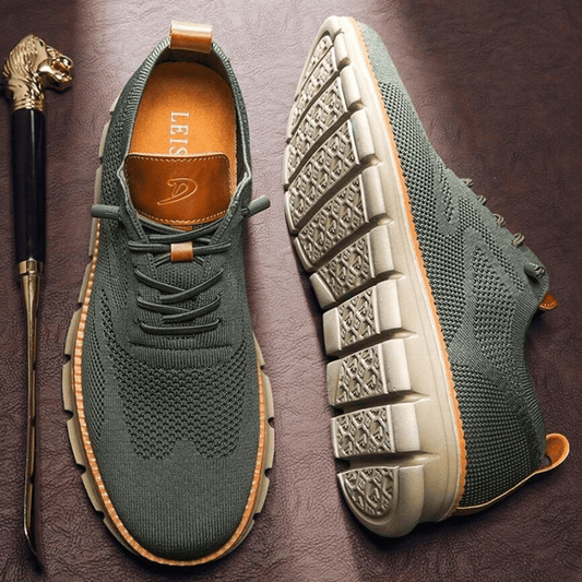 Men's orthopedic cushioned mesh sneakers