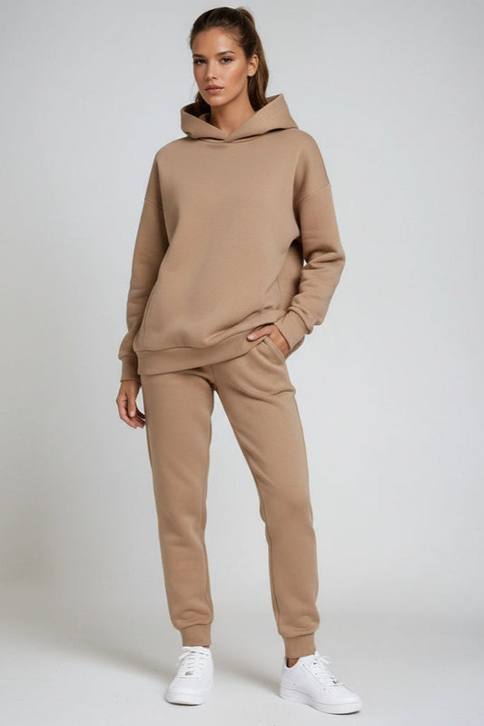 Hooded Jogging Set | Sweatshirt & Joggers Loungewear