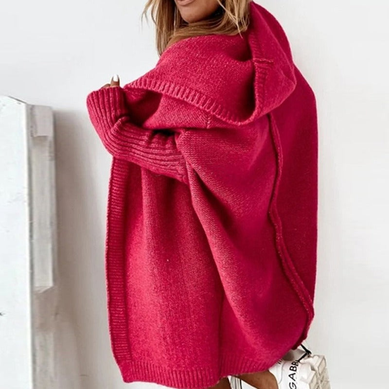 Hooded Cardigan | Oversized Cozy Knit Cardigan