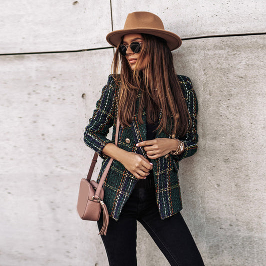 Linen Blazer | Elegant Classic Tailored Jacket