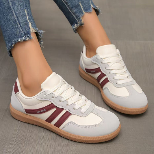 Orthopedic Suede Trainers | Wide Fit Cushioned Comfort Shoes
