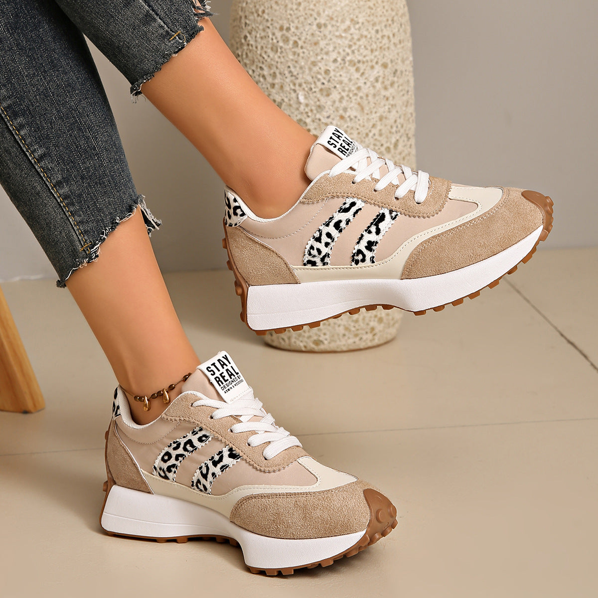 Orthopedic Lightweight Comfort Trainers | Wide Fit Everyday Shoes