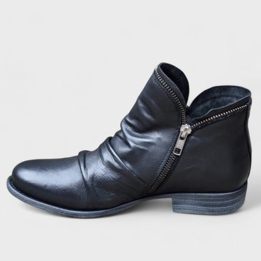 Orthopedic Comfort Ankle Boots | Supportive Block Heel Boots