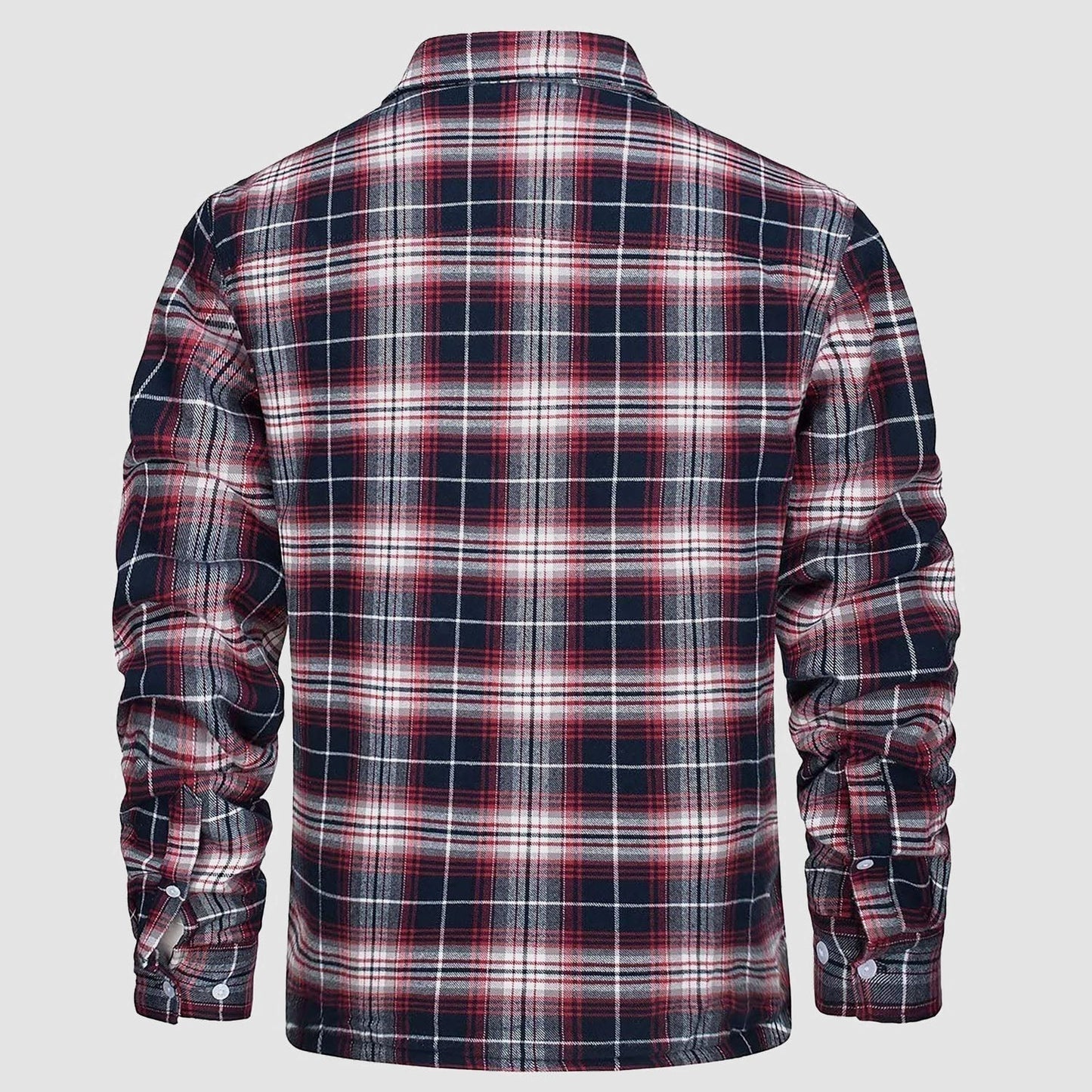 Shirt Jacket | Sherpa-Lined Check Overshirt