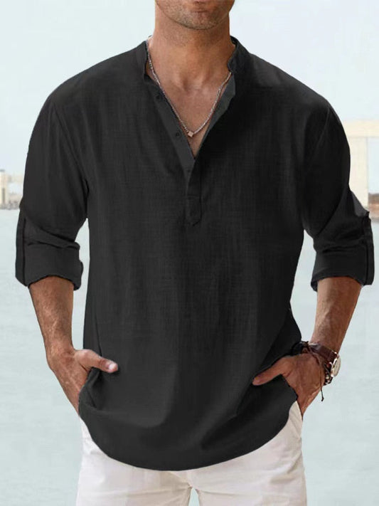 Men's Shirt | Relaxed Cotton Summer Shirt