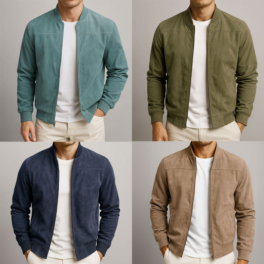 Zip Jacket | Modern Minimalist Full-Zip Jacket
