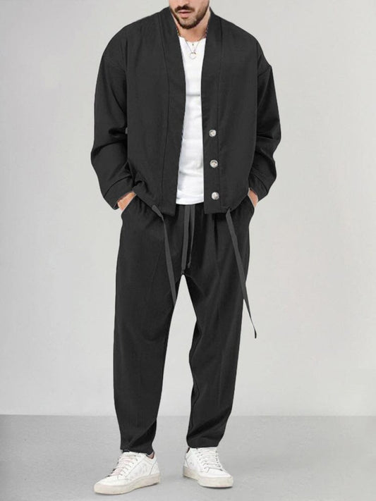 Men's Tracksuit | Casual Cotton Co-ord Set for Autumn & Winter