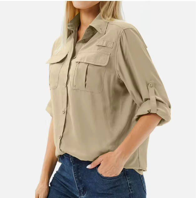 Women's Hiking Shirt | UPF 50 Long-Sleeve Outdoor Shirt