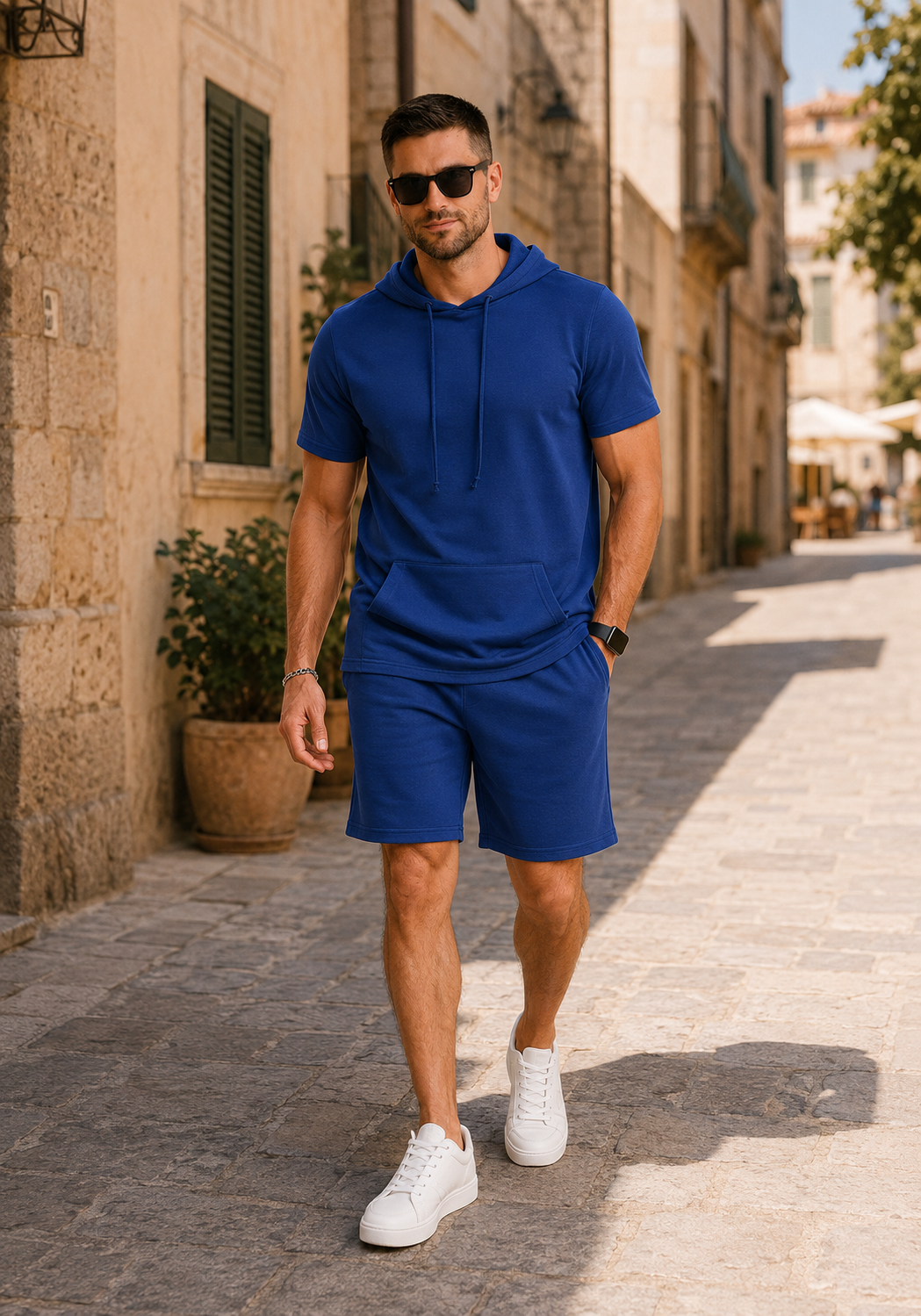2-Piece Hooded Sports Set