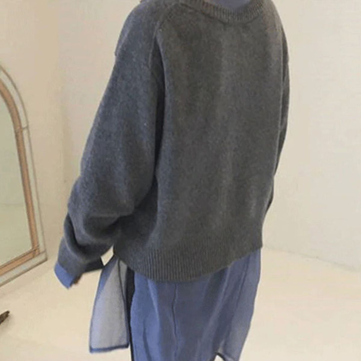 Soft Cashmere-Blend Knit Jumper