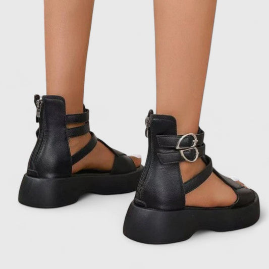 Women's Orthopedic Sandals | Crossed-Strap Platform Sandals