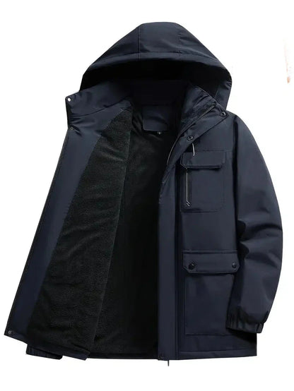 Men's Winter Parka | Regular Fit Padded Coat