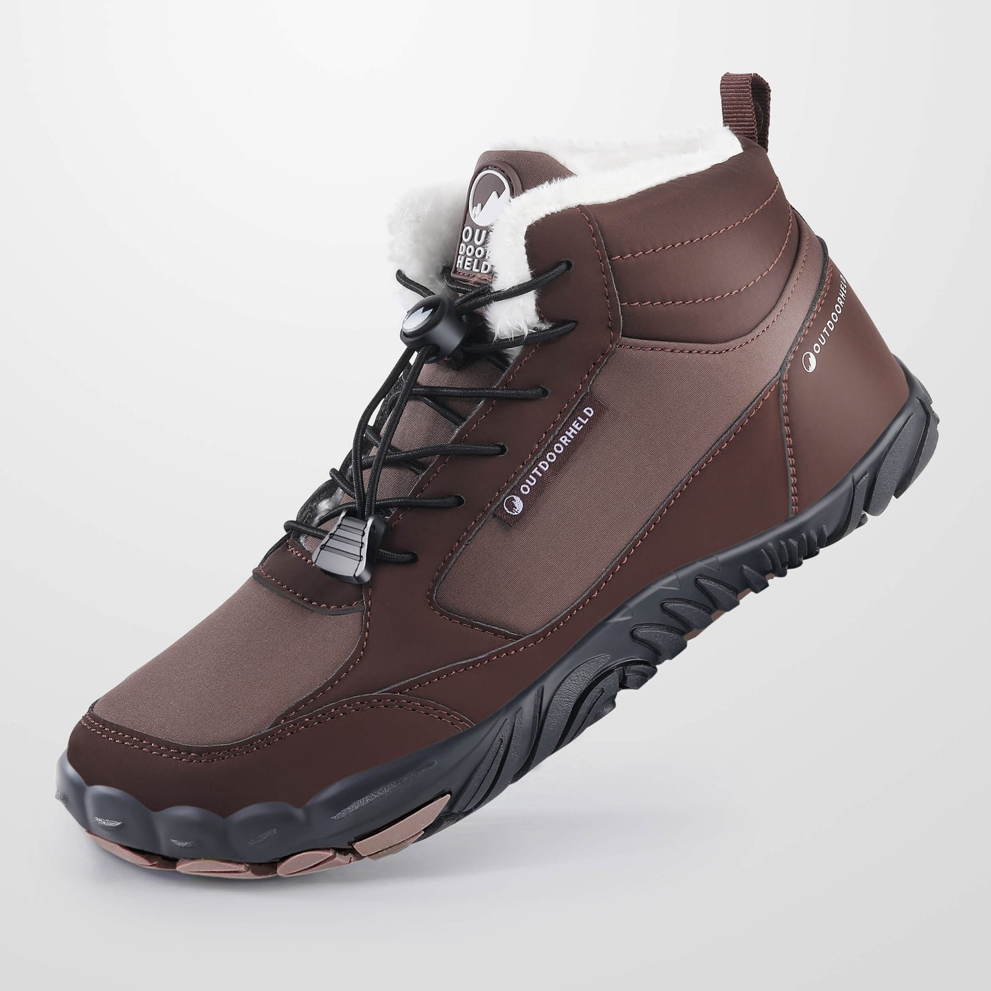 Barefoot Winter Boots | Warm Lace-Up Winter Boots