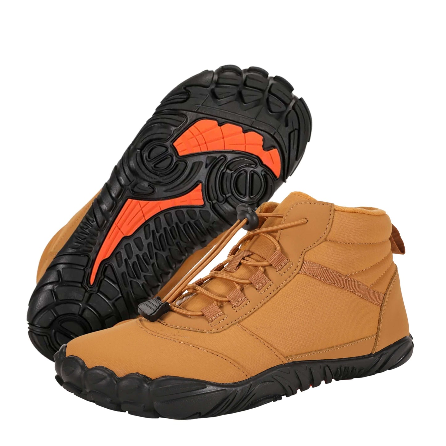 Fleece-Lined Barefoot Winter Boots | Water-Resistant