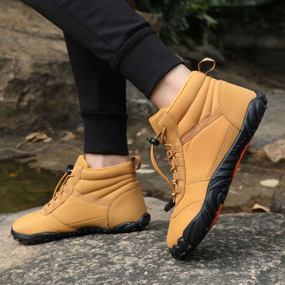 Fleece-Lined Barefoot Winter Boots | Water-Resistant