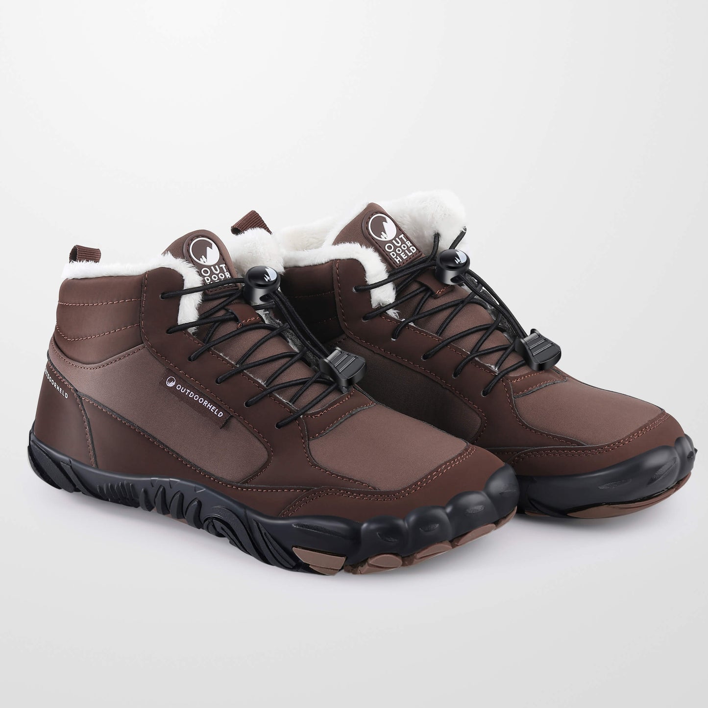Barefoot Winter Boots | Warm Lace-Up Winter Boots