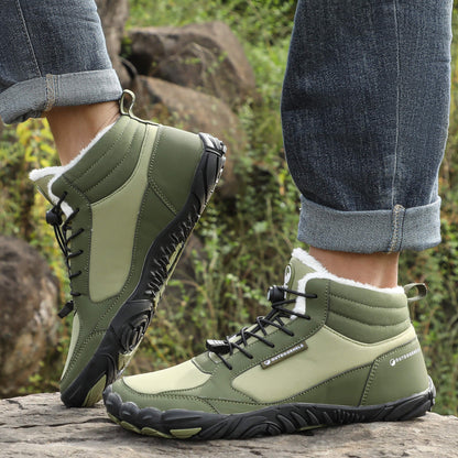 Barefoot Winter Boots | Warm Lace-Up Winter Boots