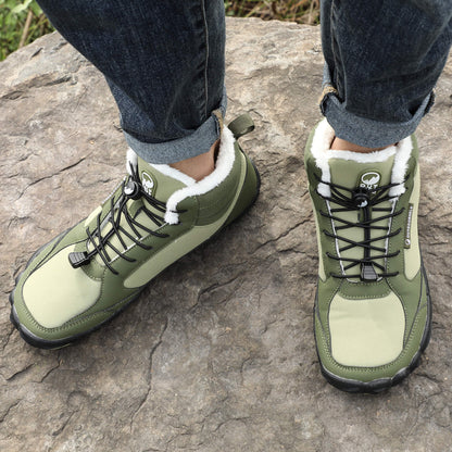 Barefoot Winter Boots | Warm Lace-Up Winter Boots