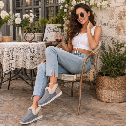 Slippers | Orthopedic Fleece-Lined House Slippers