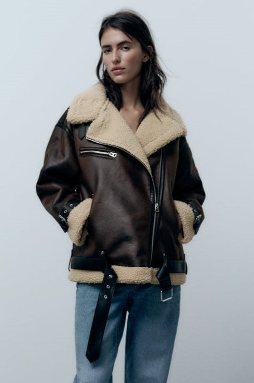 Women's Jacket | Lapel Water-Repellent Insulated Jacket