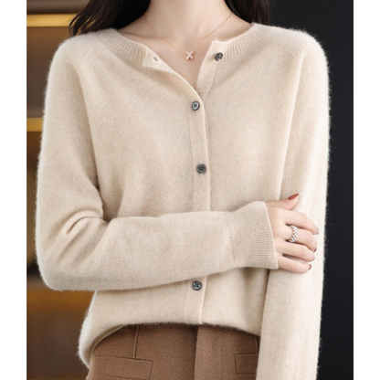 Cashmere Cardigan | Soft Knit Button Cardigan
