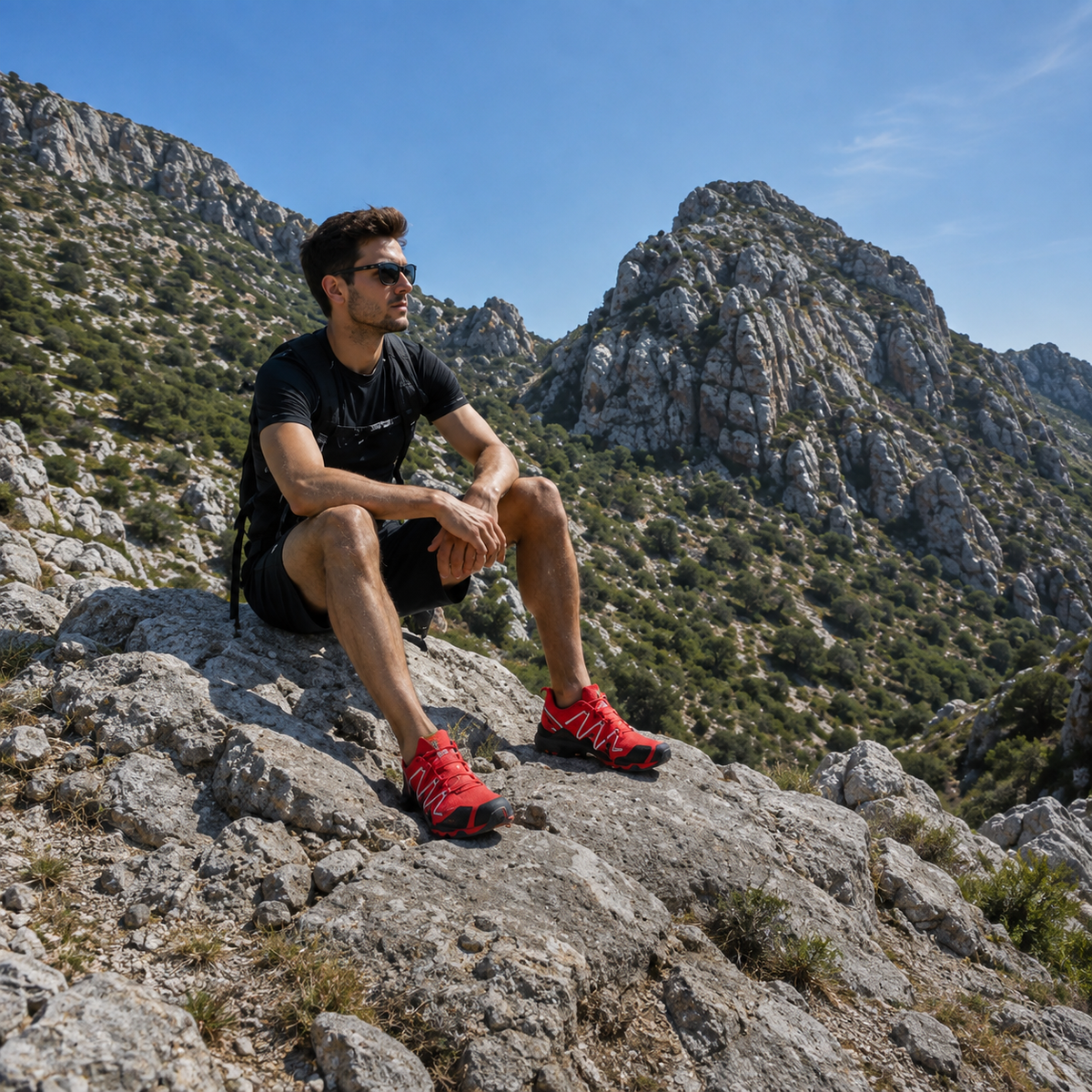 Hiking Shoes | Orthopedic Leather Hiking Shoes