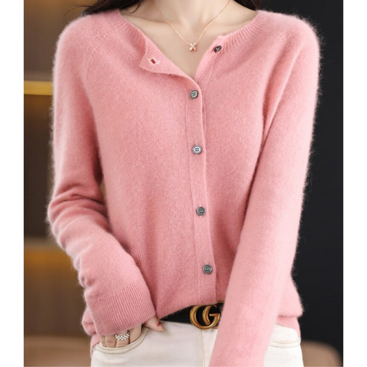 Cashmere Cardigan | Soft Knit Button Cardigan