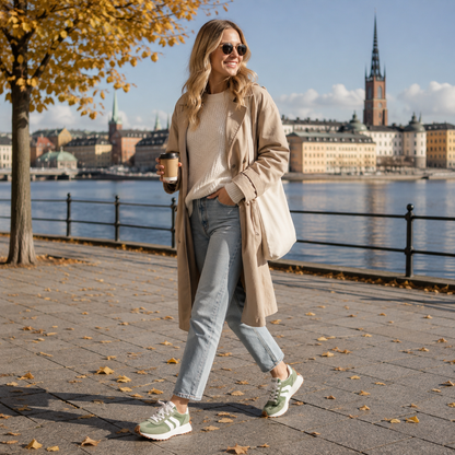 Orthopedic Platform Sneakers | Retro Chunky Lace-Up Trainers