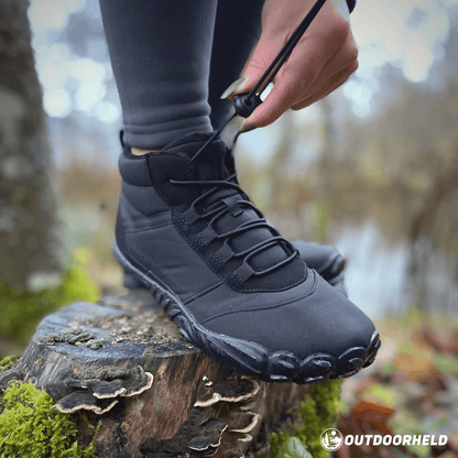 Fleece-Lined Barefoot Winter Boots | Water-Resistant