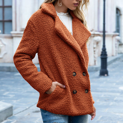 Jacket | Short Teddy Faux Shearling Jacket