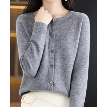 Cashmere Cardigan | Soft Knit Button Cardigan