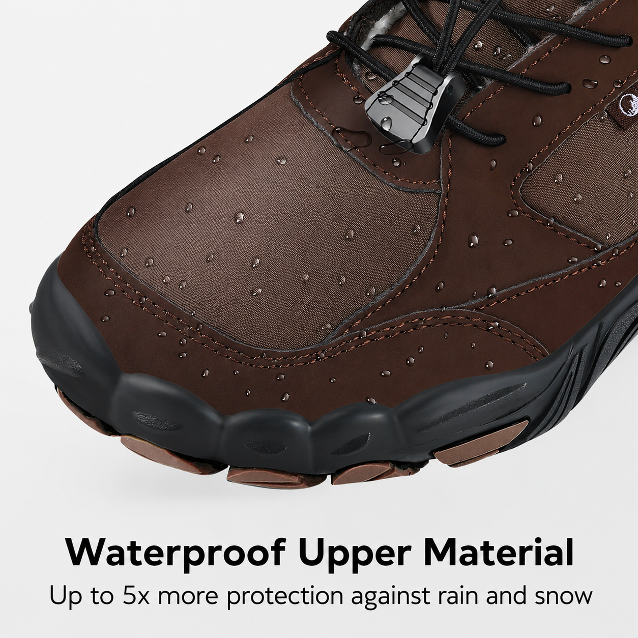 Barefoot Winter Boots | Warm Lace-Up Winter Boots