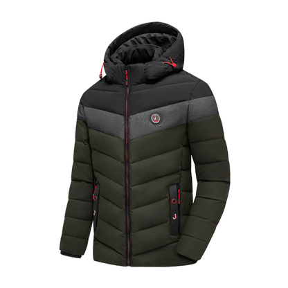 Men's Jacket | Waterproof Hooded Winter Jacket