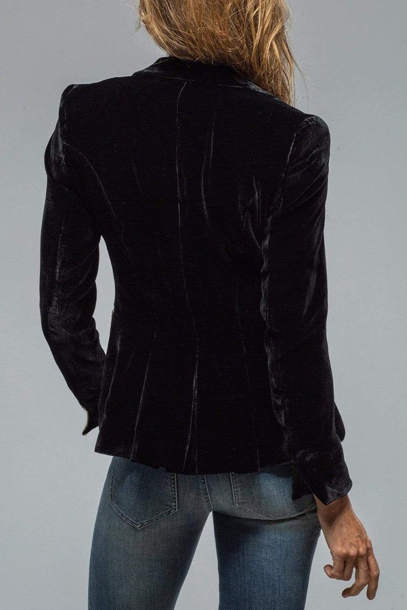 Linen Slim Fit Blazer | Single Button Classic Jacket