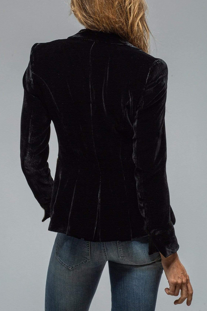 Linen Slim Fit Blazer | Single Button Classic Jacket