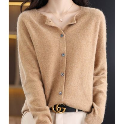 Cashmere Cardigan | Soft Knit Button Cardigan