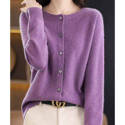 Cashmere Cardigan | Soft Knit Button Cardigan