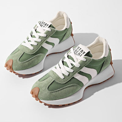 Orthopedic Platform Sneakers | Retro Chunky Lace-Up Trainers