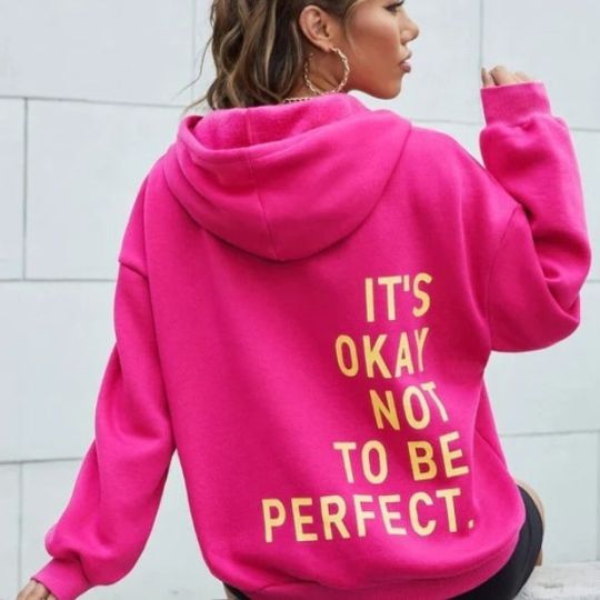 Hoodie | Back Print Relaxed Hooded Sweatshirt
