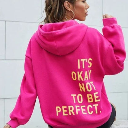 Hoodie | Back Print Relaxed Hooded Sweatshirt