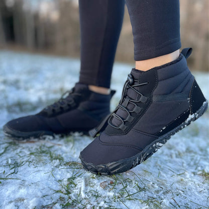 Fleece-Lined Barefoot Winter Boots | Water-Resistant