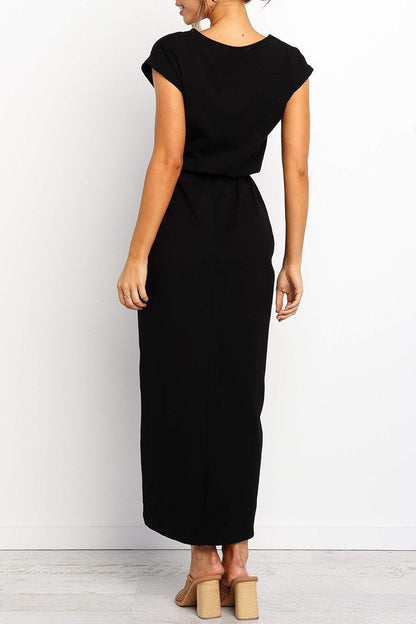 Women's Dress | Belted Casual Ankle Dress