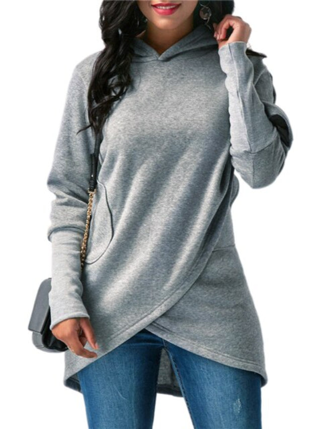 Women's soft pullover hoodie
