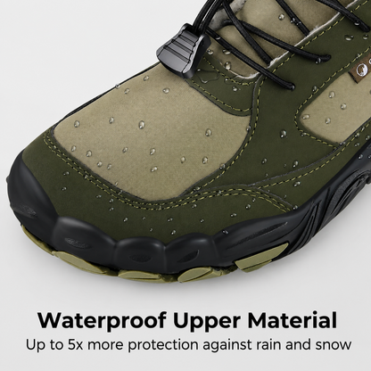 Barefoot Winter Boots | Warm Lace-Up Winter Boots