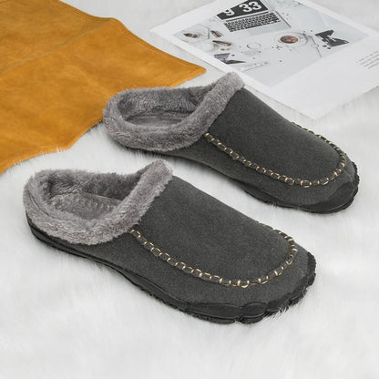 Barefoot Slippers | Fleece-Lined Cosy House Shoes